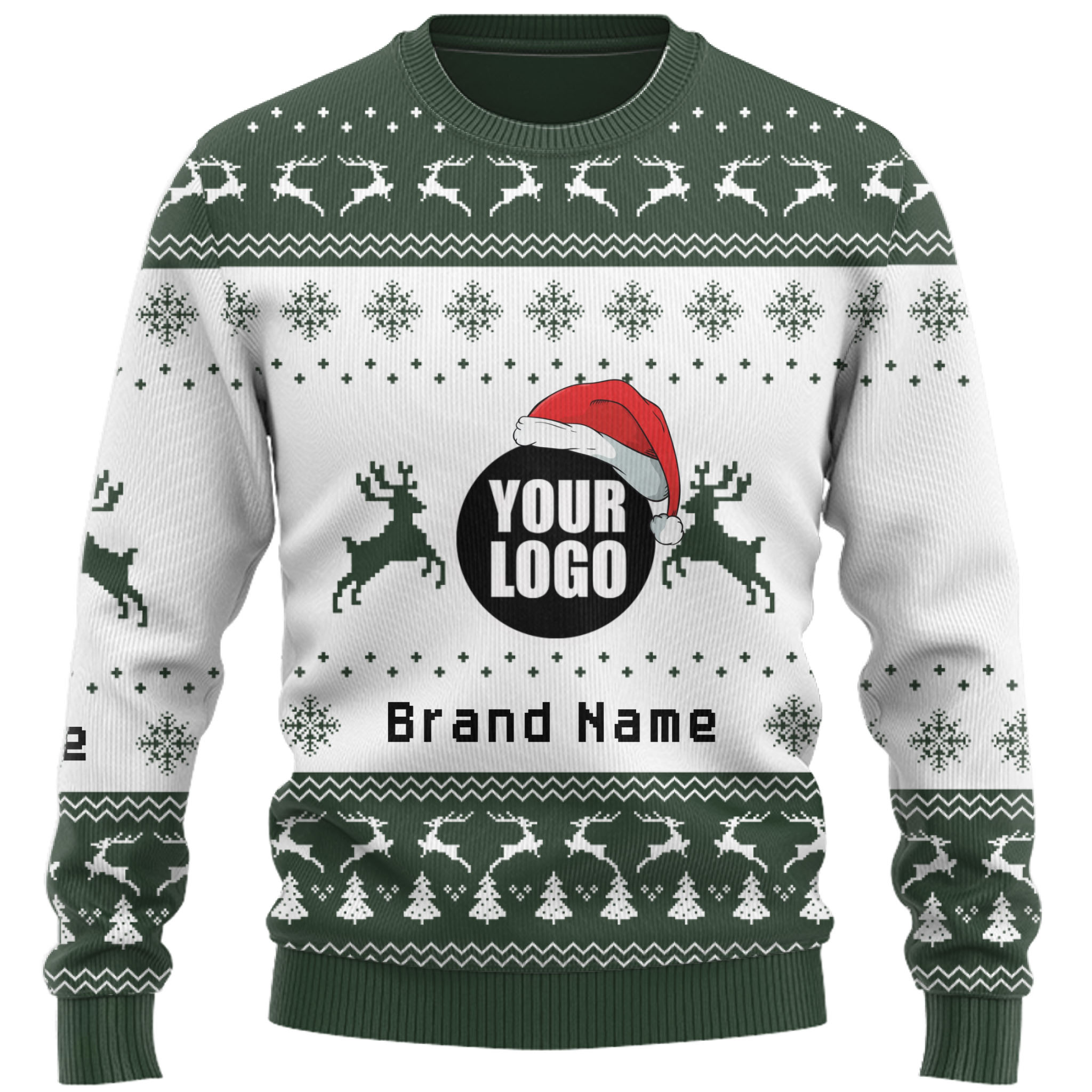 DIY Custom Logo Or Face Ugly Christmas Sweater 4